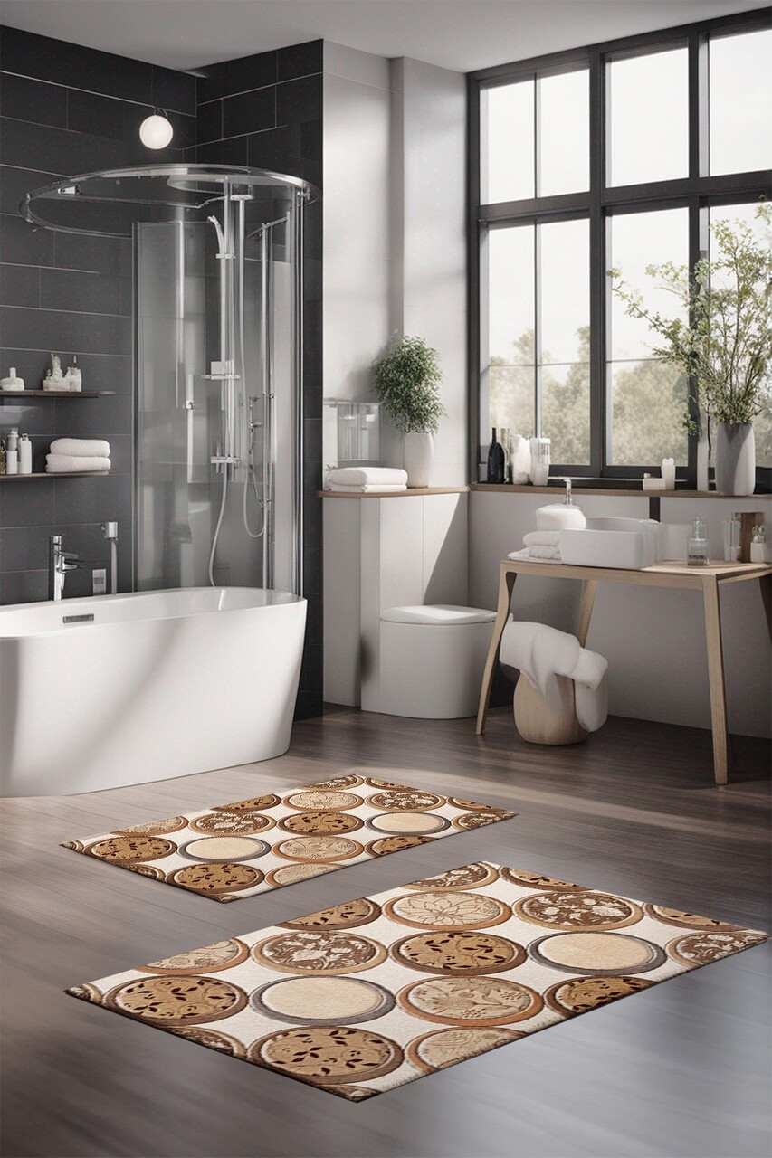 Set covorase de baie, L'essentiel Maison, CT-5350, Multicolor - imagine 4